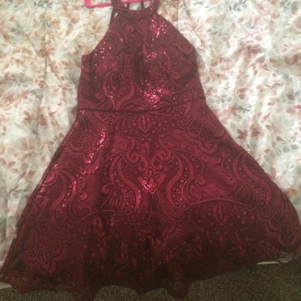 Semi formal knee length dress